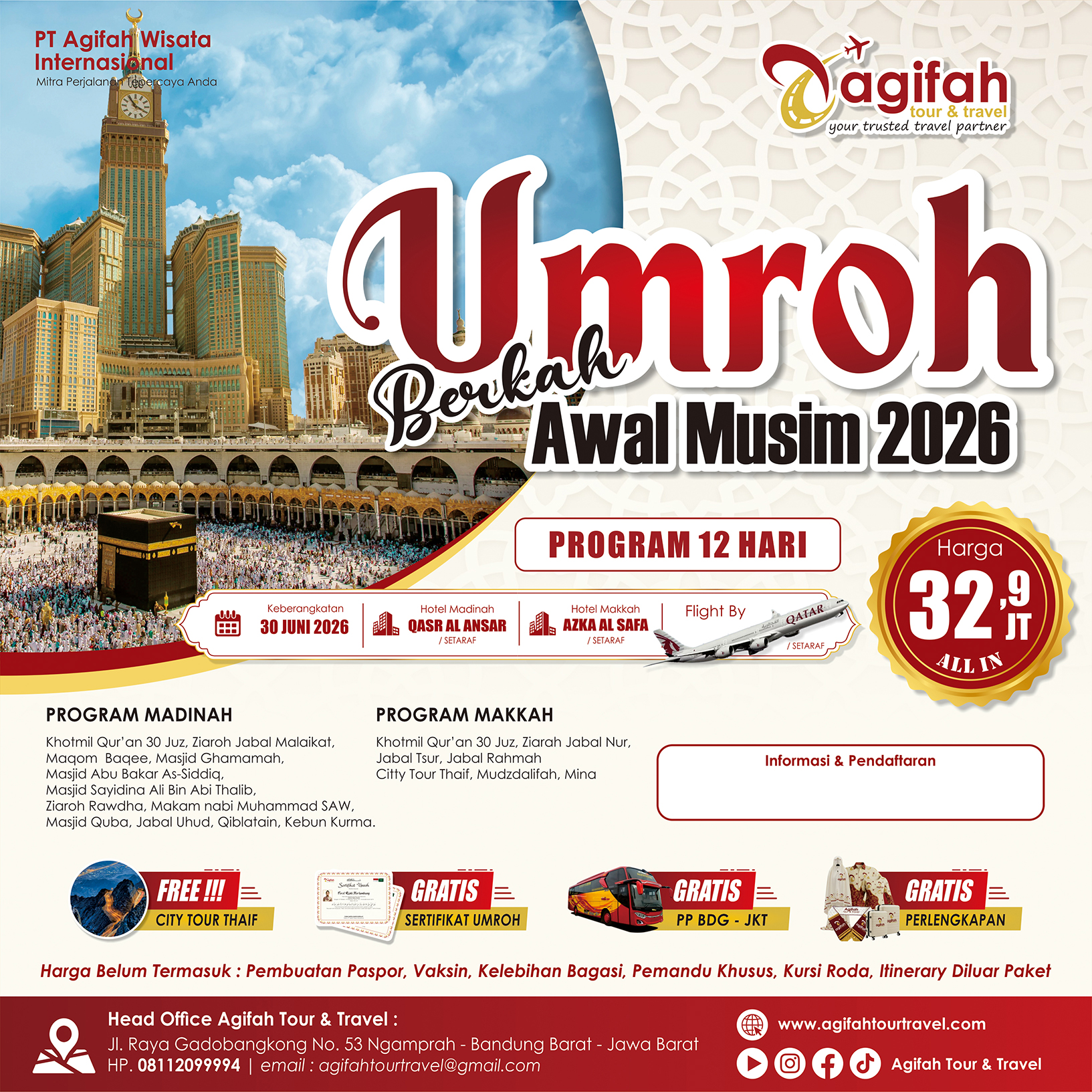 UMROH BERKAH AWAL MUSIM